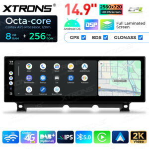 Android Autoradio Xtrons für BMW 7er F01 / F02 NBT LHD 8/256 GB – QLBX44NBSVL-05 CPII