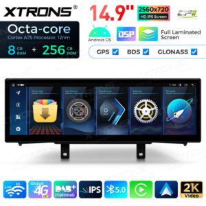 Android Autoradio Xtrons für BMW 1er 2er NBT LHD 8/256 GB – QLBX44NENBL3-02 CPII