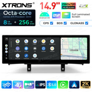 Android Autoradio Xtrons für BMW 1er 2er NBT LHD 8/256 GB – QLBX44NENBL3-05 CPII