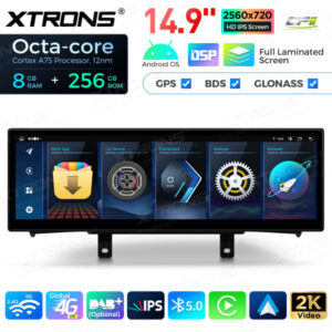Android Autoradio Xtrons für BMW 1er 2er NBT RHD 8/256 GB – QLBX44NENBR3-03 CPII