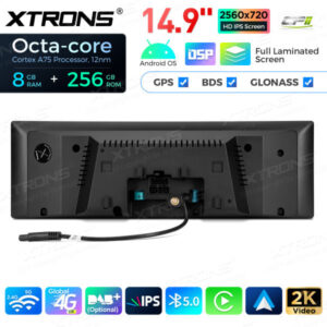 Android Autoradio Xtrons für BMW 1er 2er NBT RHD 8/256 GB – QLBX44NENBR3-10 CPII