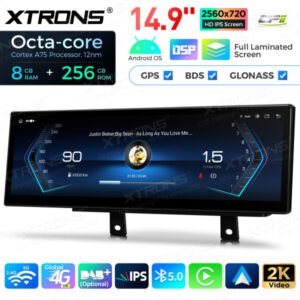 Android Autoradio Xtrons für BMW 3er 4er EVO RHD 8/256 GB – QLBX44THEVR3-09 CPII