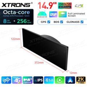 Android Autoradio Xtrons für BMW 3/4 Serie M3 M4 NBT 8/256 GB – QLBX44THNBL-11 CPII
