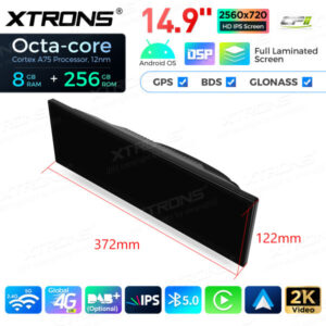 Android Autoradio Xtrons für BMW 3/4 Serie M3 M4 NBT 8/256 GB – QLBX44THNBR-11 CPII