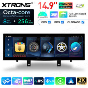 Android Autoradio Xtrons für BMW X5 F15 / X6 F16 EVO 8/256 GB – QLBX44X5EV3-02 CPII