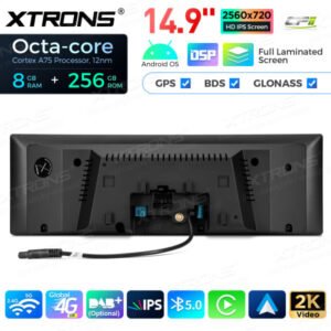 Android Autoradio Xtrons für BMW X5 F15 / X6 F16 EVO 8/256 GB – QLBX44X5EV3-10 CPII