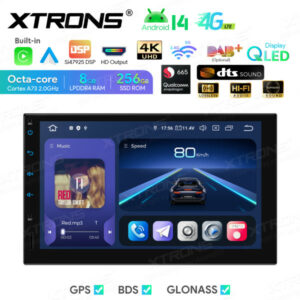 Xtrons TIQ742P Android Autoradio Universal Doppel-DIN 7 Zoll 8/256 GB