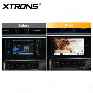 Xtrons 7-Zoll-Universal-Doppel-DIN-Android-Autoradio mit Navigationssystem UNISOC 7865, 8+128 GB, Dual-Bluetooth, QLED-Bildschirm, 4G, AKM DSP – Bild 7