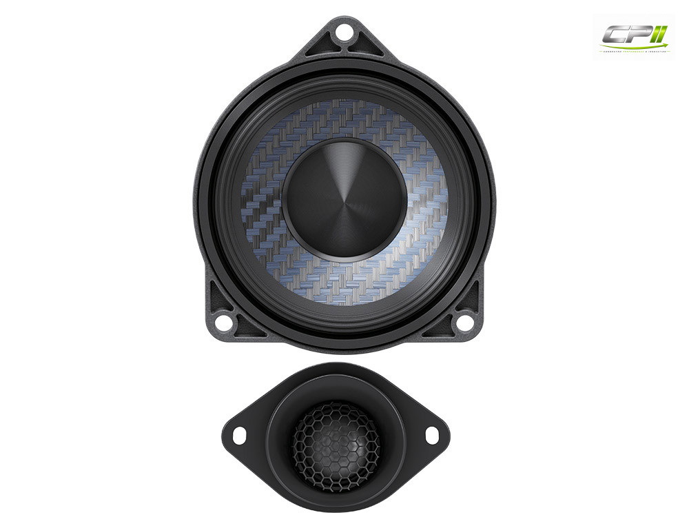 Alpine DP2-40C-B 10 cm 2-WEGE-CENTER-LAUTSPRECHER für BMW 3er und 4er Reihe – DP2-40C-BC-01 CPII