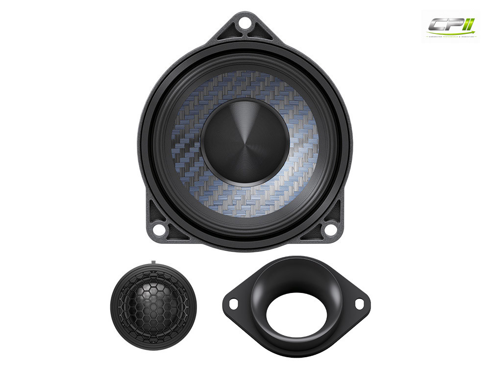 Alpine DP2-40C-B 10 cm 2-WEGE-CENTER-LAUTSPRECHER für BMW 3er und 4er Reihe