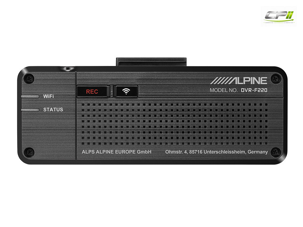 Alpine F220 ALP Dashcam mit Fahrerassistenzfunktionen und Multi-Kamera Option – DVR-F220-06 CPII