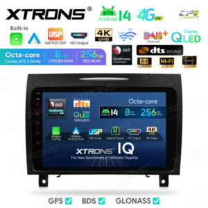 Android Autoradio Xtrons für Mercedes-Benz SLK R171 8/256 GB – IQP94M350P-02 CPII