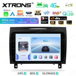 Android Autoradio Xtrons für Mercedes-Benz SLK R171 8/256 GB – IQP94M350P-03 CPII