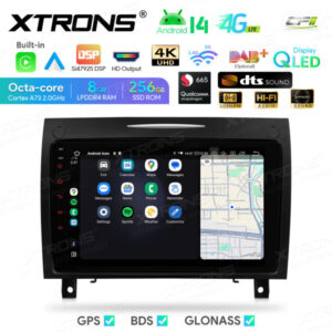 Android Autoradio Xtrons für Mercedes-Benz SLK R171 8/256 GB – IQP94M350P-05 CPII