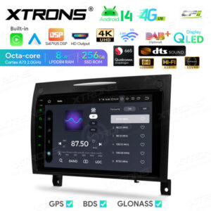 Android Autoradio Xtrons für Mercedes-Benz SLK R171 8/256 GB – IQP94M350P-09 CPII