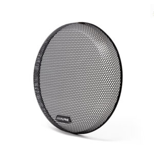 Alpine 25 cm Schwarzes Metallabdeckgitter für die 10-Zoll-Subwoofer R2-W10 und S2-W10 – KTE-10G3-01 CPII