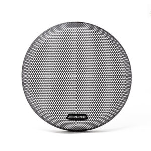 Alpine 25 cm Schwarzes Metallabdeckgitter für die 10-Zoll-Subwoofer R2-W10 und S2-W10
