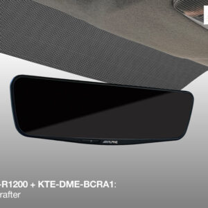 Alpine Halterung für den Einbau des digitalen Rückspiegel für VW, MAN – KTE-DME-BCRA1-03 CPII