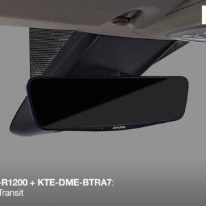 Alpine Halterung für den Einbau des digitalen Rückspiegel für Ford – KTE-DME-BTRA7-02 CPII
