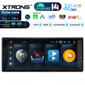 Android Autoradio Xtrons für BMW 5er E39, 7er E38 4/64 GB – PX1439BLHGS-01 CPII