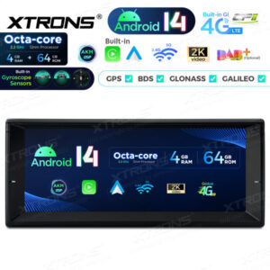 Android Autoradio Xtrons für BMW 5er E39, 7er E38 4/64 GB – PX1439BLHGS-04 CPII