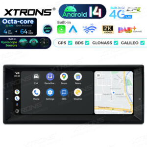 Android Autoradio Xtrons für BMW 5er E39, 7er E38 4/64 GB – PX1439BLHGS-06 CPII