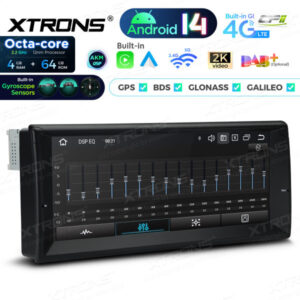 Android Autoradio Xtrons für BMW 5er E39, 7er E38 4/64 GB – PX1439BLHGS-08 CPII