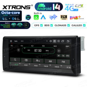 Android Autoradio Xtrons für BMW 5er E39, 7er E38 4/64 GB – PX1439BLHGS-09 CPII
