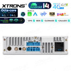 Android Autoradio Xtrons für BMW 5er E39, 7er E38 4/64 GB – PX1439BLHGS-10 CPII