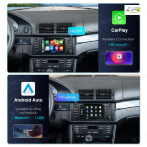 Android Autoradio Xtrons für BMW 5er E39 4/64 GB – PX7439BGS-13 CPII
