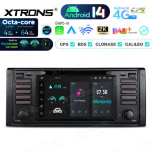 Android Autoradio Xtrons für BMW 5er E39 4/64 GB