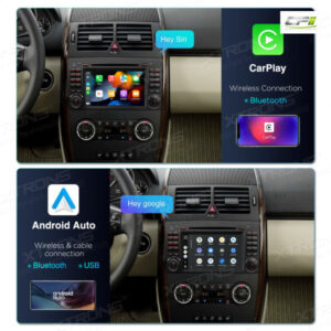 Android Autoradio Xtrons für Mercedes-Benz & Volkswagen 4/64 GB – PX74M245GS-13 CPII