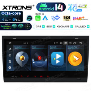 Android Autoradio Xtrons für Audi A4/Seat Exeo 4/64 GB – PX84AA4LHGS-02 CPII