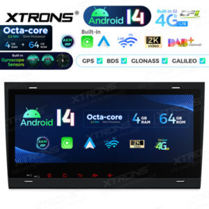 Android Autoradio Xtrons für Audi A4/Seat Exeo 4/64 GB – PX84AA4LHGS-04 CPII