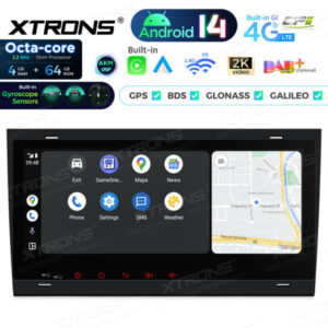 Android Autoradio Xtrons für Audi A4/Seat Exeo 4/64 GB – PX84AA4LHGS-06 CPII