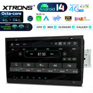 Android Autoradio Xtrons für Audi A4/Seat Exeo 4/64 GB – PX84AA4LHGS-10 CPII