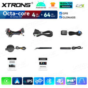 Android Autoradio Xtrons für BMW 1/2 Serie NBT 4/64 GB – QDB10NBNEL-11 CPII