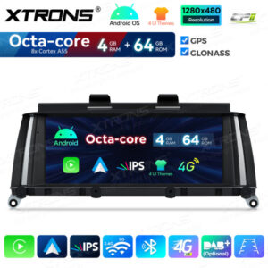 Android Autoradio Xtrons für BMW X3 F25 CIC 4/64 GB – QDB80X3CI-03 CPII