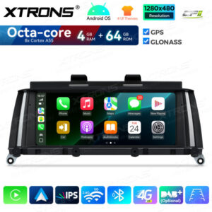 Android Autoradio Xtrons für BMW X3 F25 CIC 4/64 GB – QDB80X3CI-04 CPII