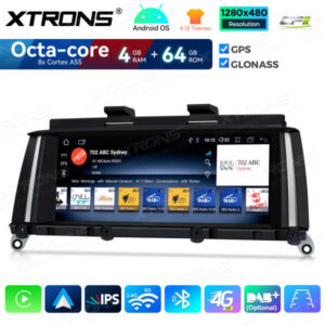 Android Autoradio Xtrons für BMW X3 F25 CIC 4/64 GB – QDB80X3CI-08 CPII
