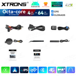 Android Autoradio Xtrons für BMW X3 F25 CIC 4/64 GB – QDB80X3CI-11 CPII