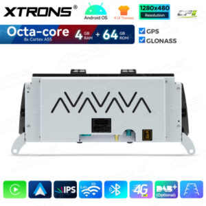 Android Autoradio Xtrons für BMW X3 F25 / X4 F26 NBT 4/64 GB – QDB80X3NB-09 CPII