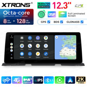 Android Autoradio Xtrons für BMW 6er F06 / F12 / F13 CIC 8/128 GB – QGB23CISX-05 CPII