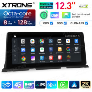 Android Autoradio Xtrons für BMW 6er F06 / F12 / F13 CIC 8/128 GB – QGB23CISX-06 CPII