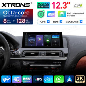 Android Autoradio Xtrons für BMW 6er F06 / F12 / F13 CIC 8/128 GB – QGB23CISX-08 CPII