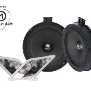 Alpine SPC-106CRA2-2 2-Wege-Komponenten-Lautsprecher VW Crafter 2 MAN TGE 16,5