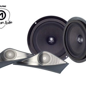 Alpine SPC-106S907-2 2-Wege Komponenten-Lautsprecher Mercedes SPC-106S907 AB