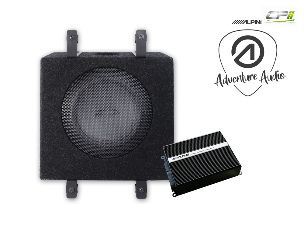 Alpine SUBWOOFER mit 6-Kanal-DSP-Verstärker für Mercedes-Benz Sprinter 907 / 910