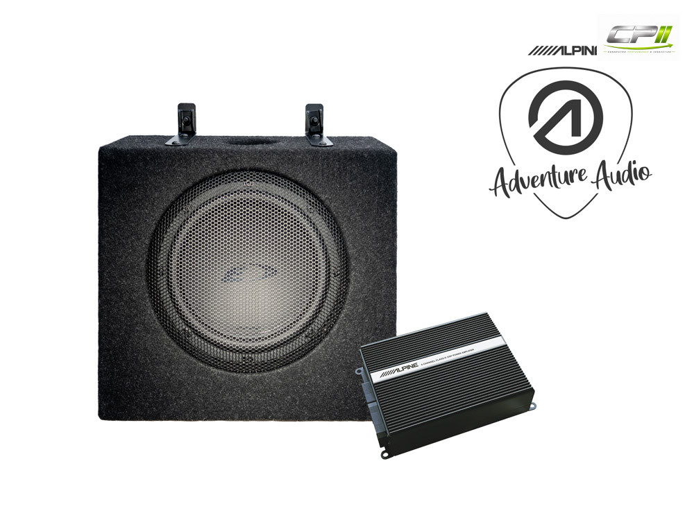 Alpine SUBWOOFER mit 6-Kanal-DSP-Verstärker für Volkswagen T6.1 / T6