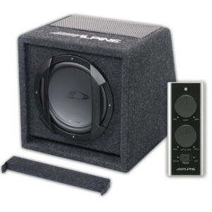 Alpine SWE-815 Aktiv Subwooferbox 20 cm Universal 150 W Verstärker
